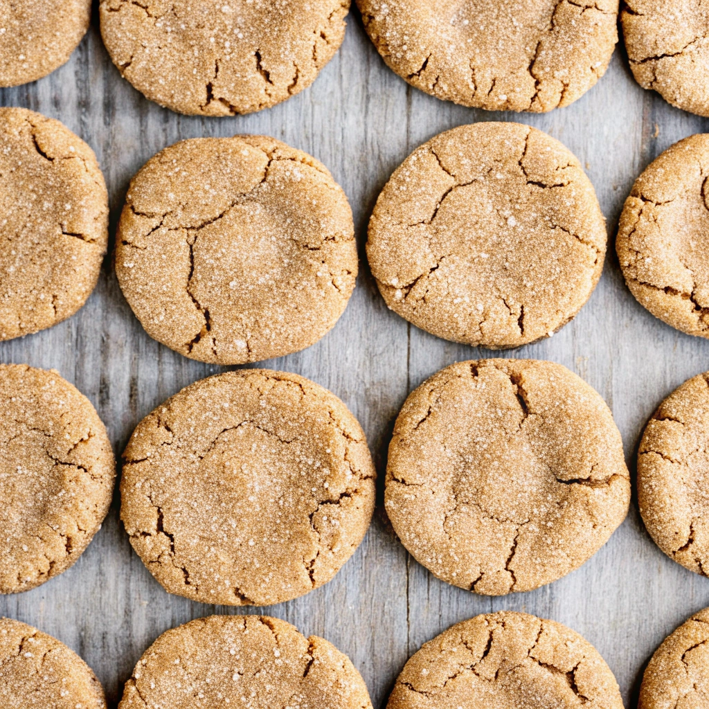 Soft and Chewy Ginger Cookies
