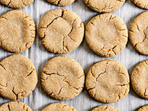 Soft and Chewy Ginger Cookies