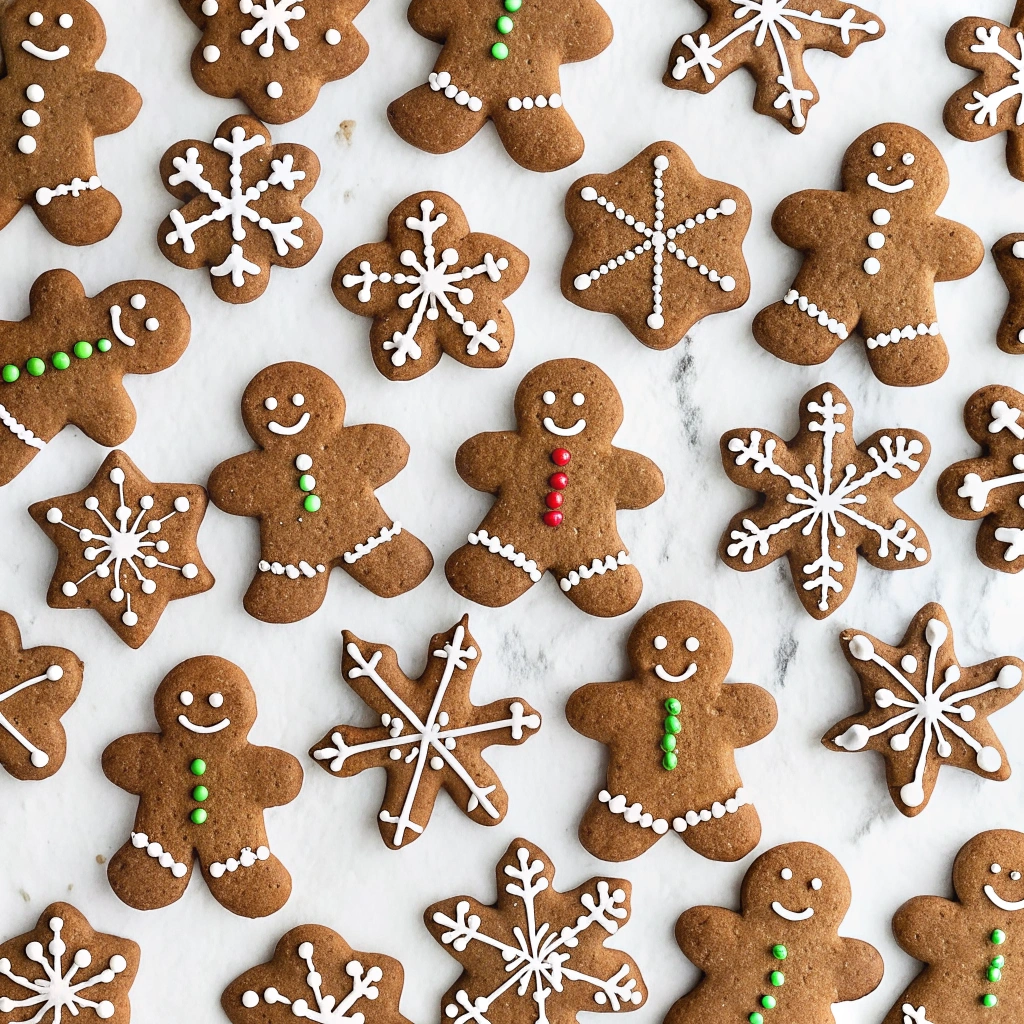 No-Spread Gingerbread Cookies