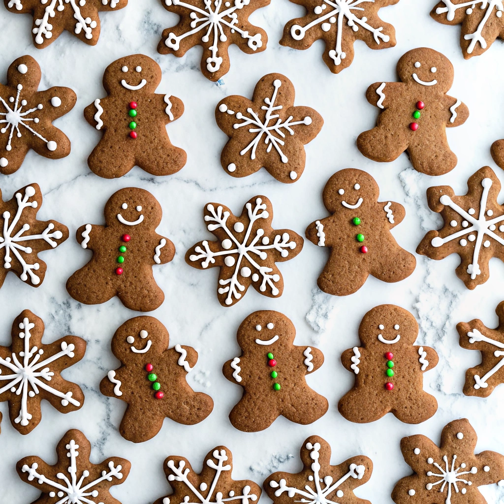 No-Spread Gingerbread Cookies