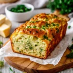 Cheese Herb Garlic Quick Bread