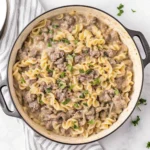 One-Pot Ground Beef Stroganof