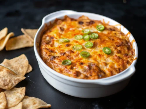 Baked Buffalo Chicken Dip