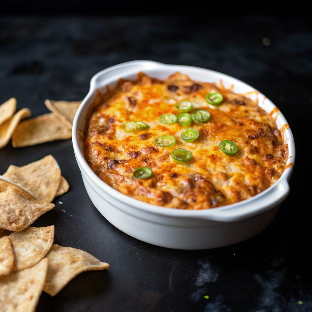 Baked Buffalo Chicken Dip