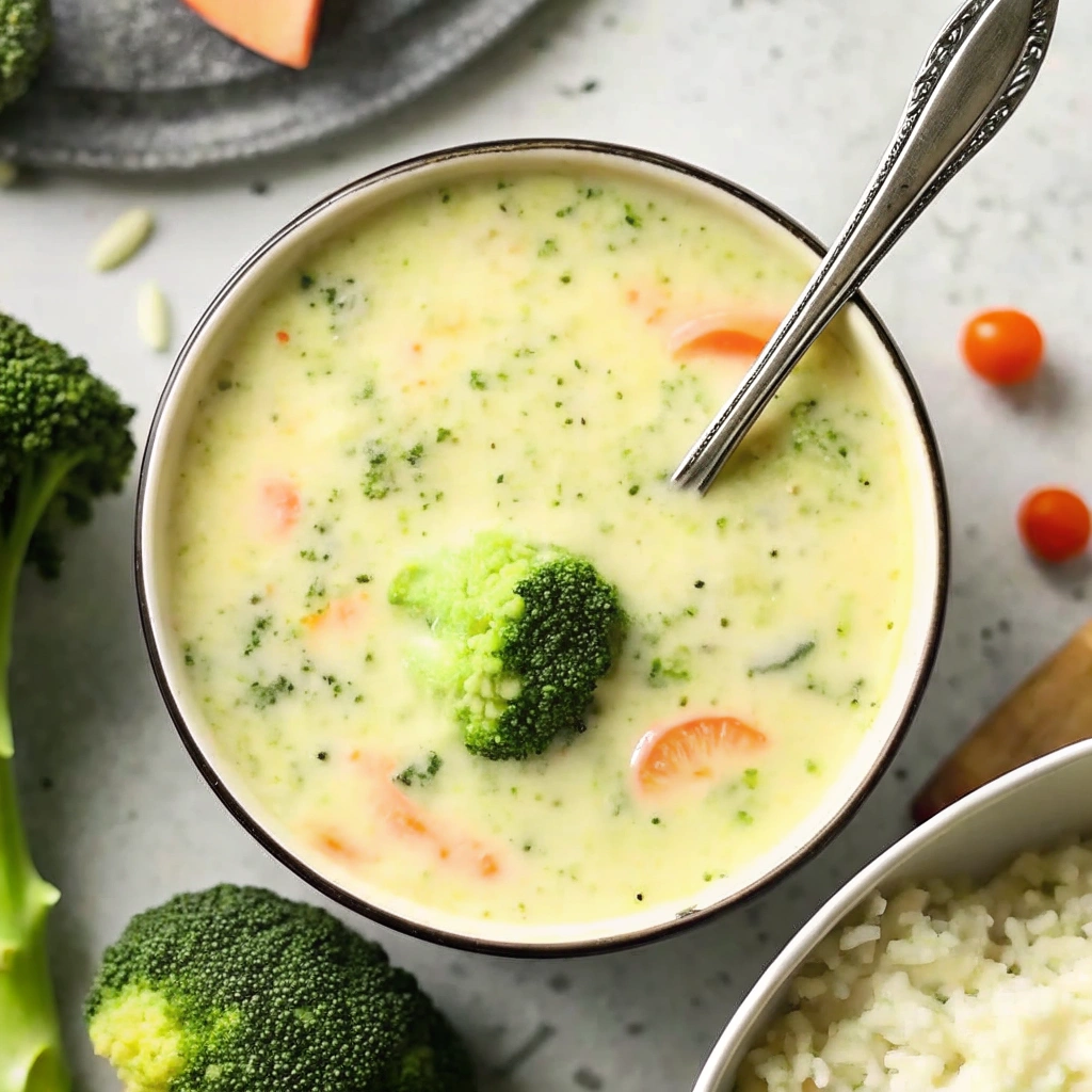 The Best Creamy Stovetop Broccoli Cheddar Soup