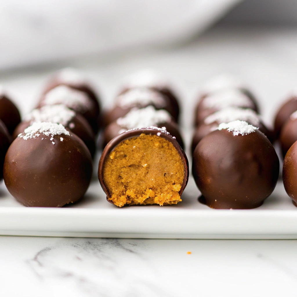 Healthy Pumpkin Truffles