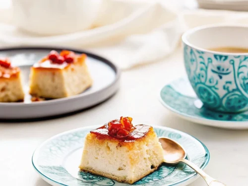 Bread Pudding with Rum and Raisins
