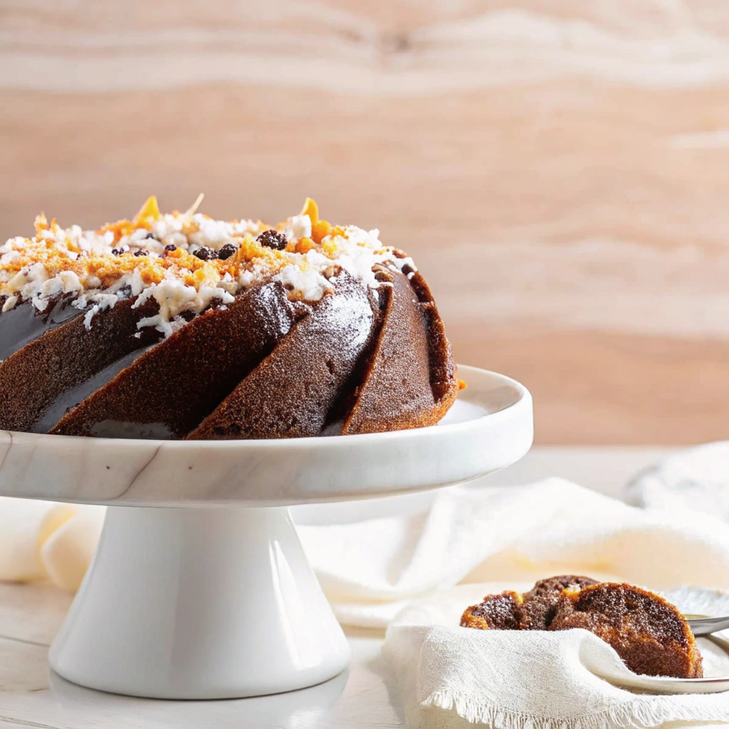 German Chocolate Bundt Cake