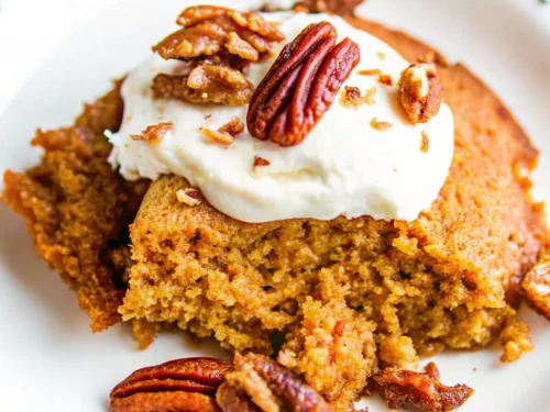 Slow Cooker Low Carb Pumpkin Cake