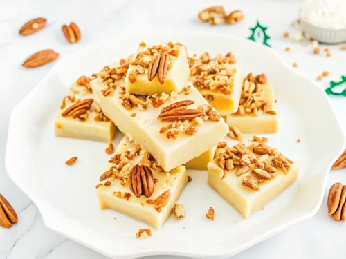 The BEST Pecan Pie Fudge Bites