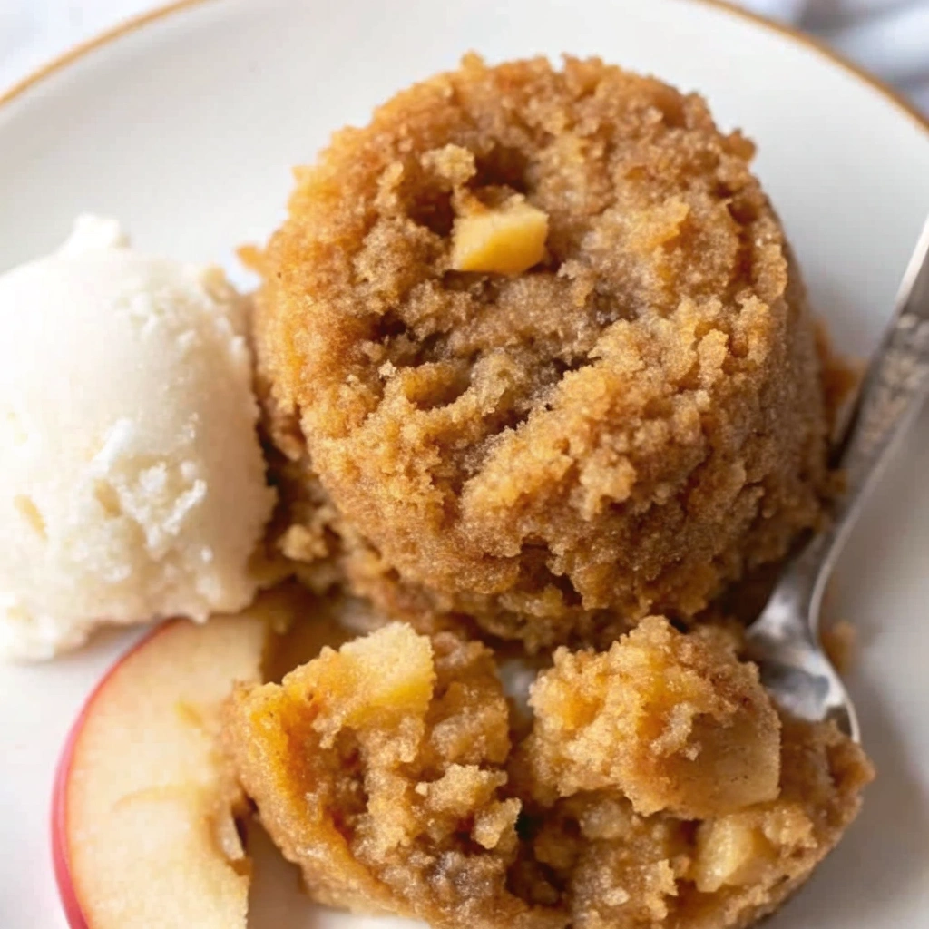 The QUICKEST Apple Mug Cake