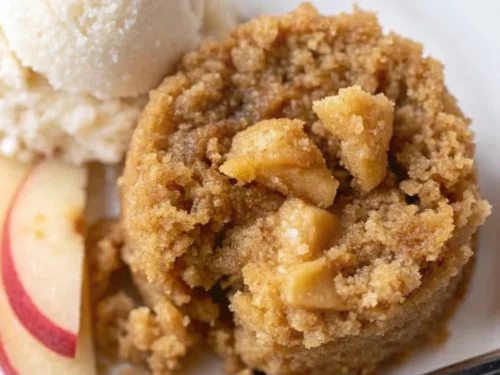 The QUICKEST Apple Mug Cake