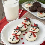 Oreo Snowman Cookies