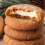 Gingerbread Cheesecake Cookies