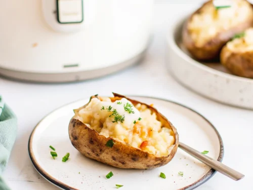 Slow Cooker Baked Potatoes