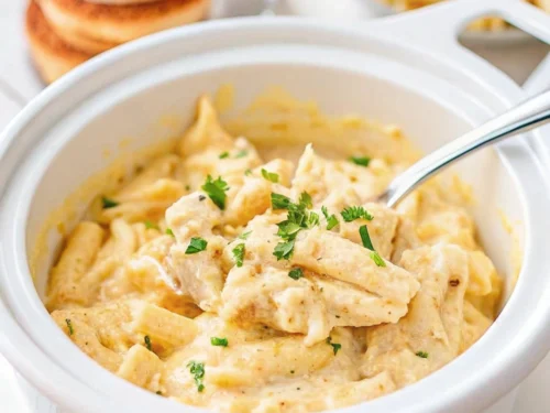 Crockpot Olive Garden Chicken Pasta
