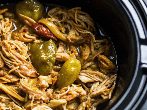 Crockpot Mississippi Chicken