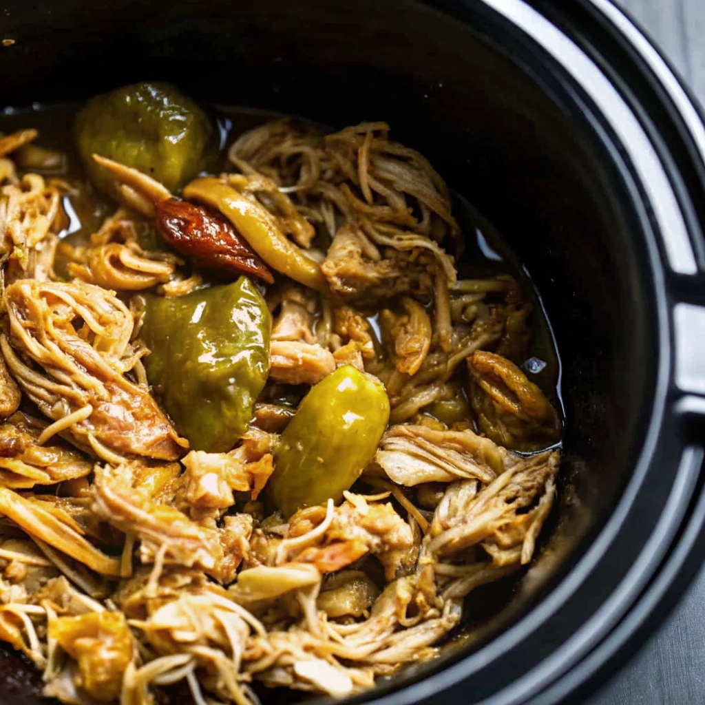 Crockpot Mississippi Chicken