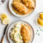Crockpot Lemon Pepper Butter Chicken