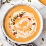 The VELVETY Crockpot Butternut Squash Soup