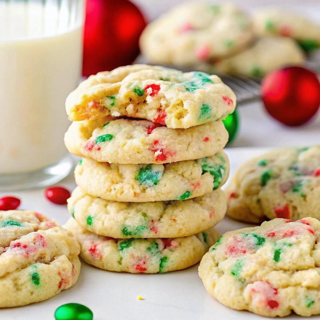 Christmas Gooey Butter Cookies