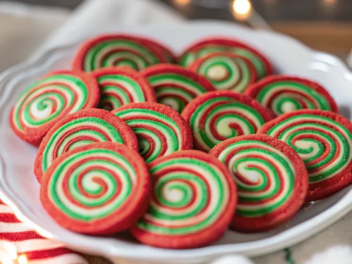 Christmas Pinwheel Cookies