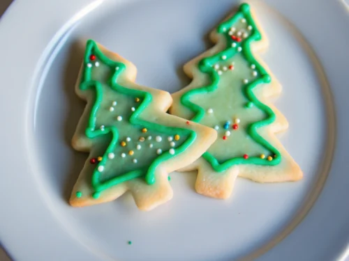 Decorated Christmas Cookies
