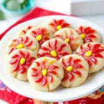 FESTIVE Poinsettia Cookies