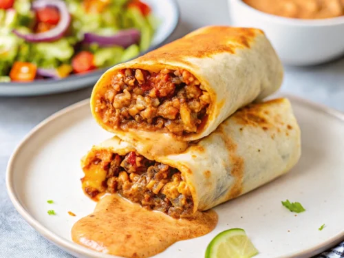 Meal Prep Beef Burritos