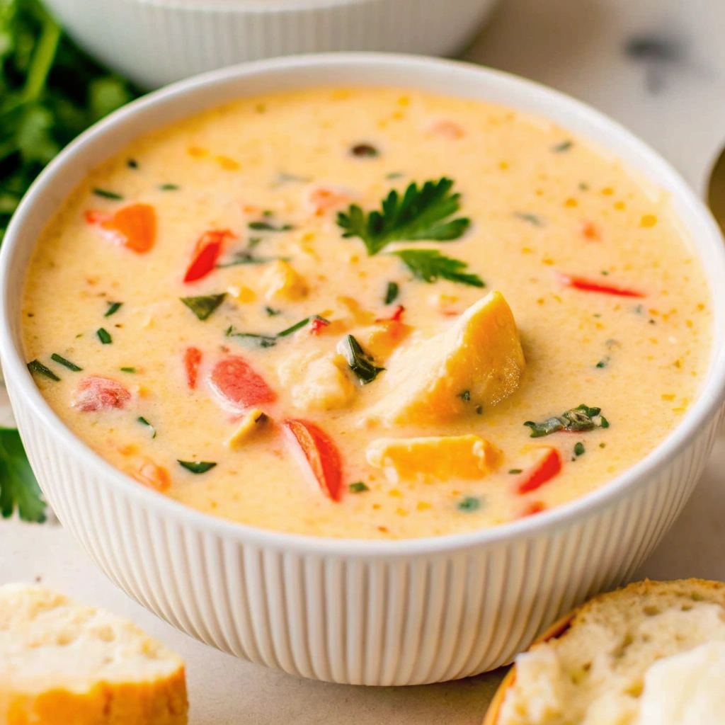 Creamy Sausage and Tortellini Soup