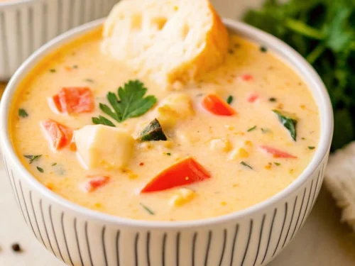 Creamy Sausage and Tortellini Soup