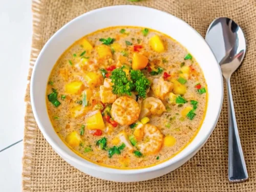 Creamy Corn and Shrimp Chowder