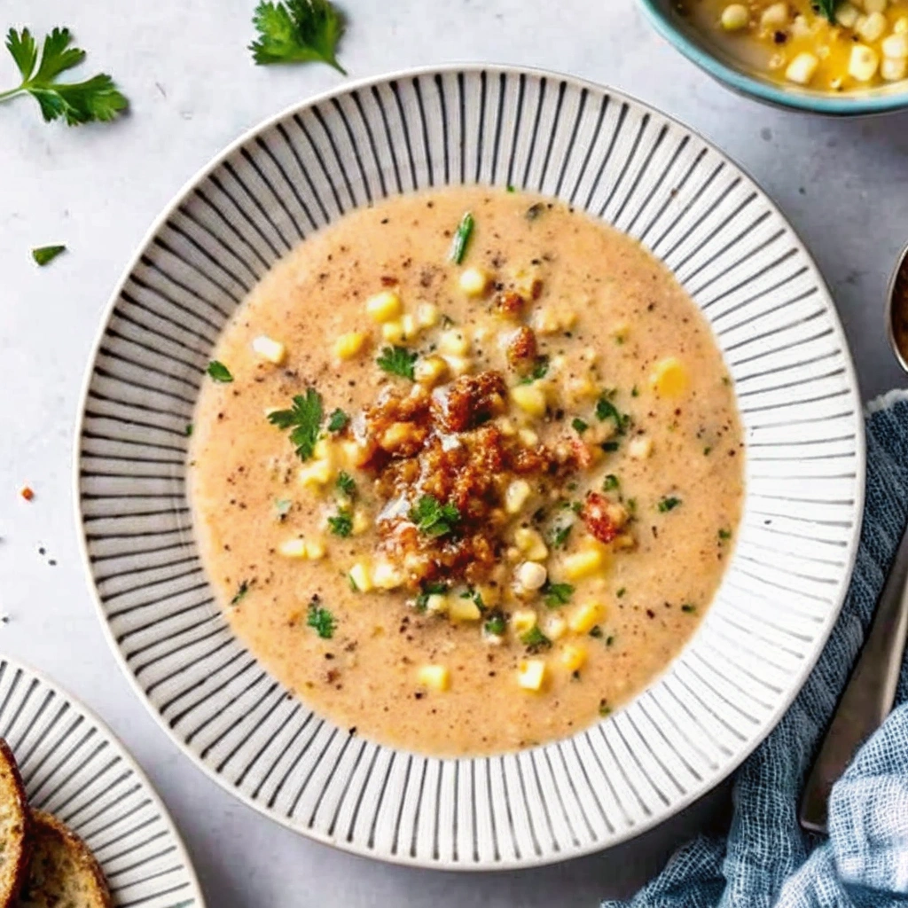 Creamy Coconut Milk Corn Chowder