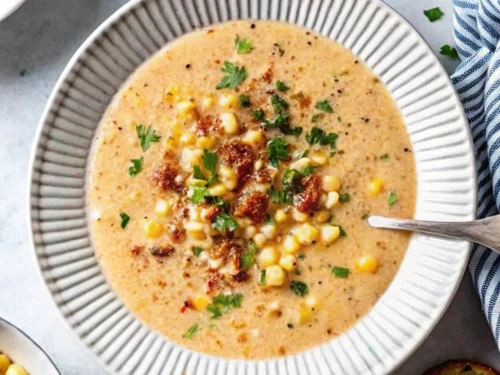 Creamy Coconut Milk Corn Chowder