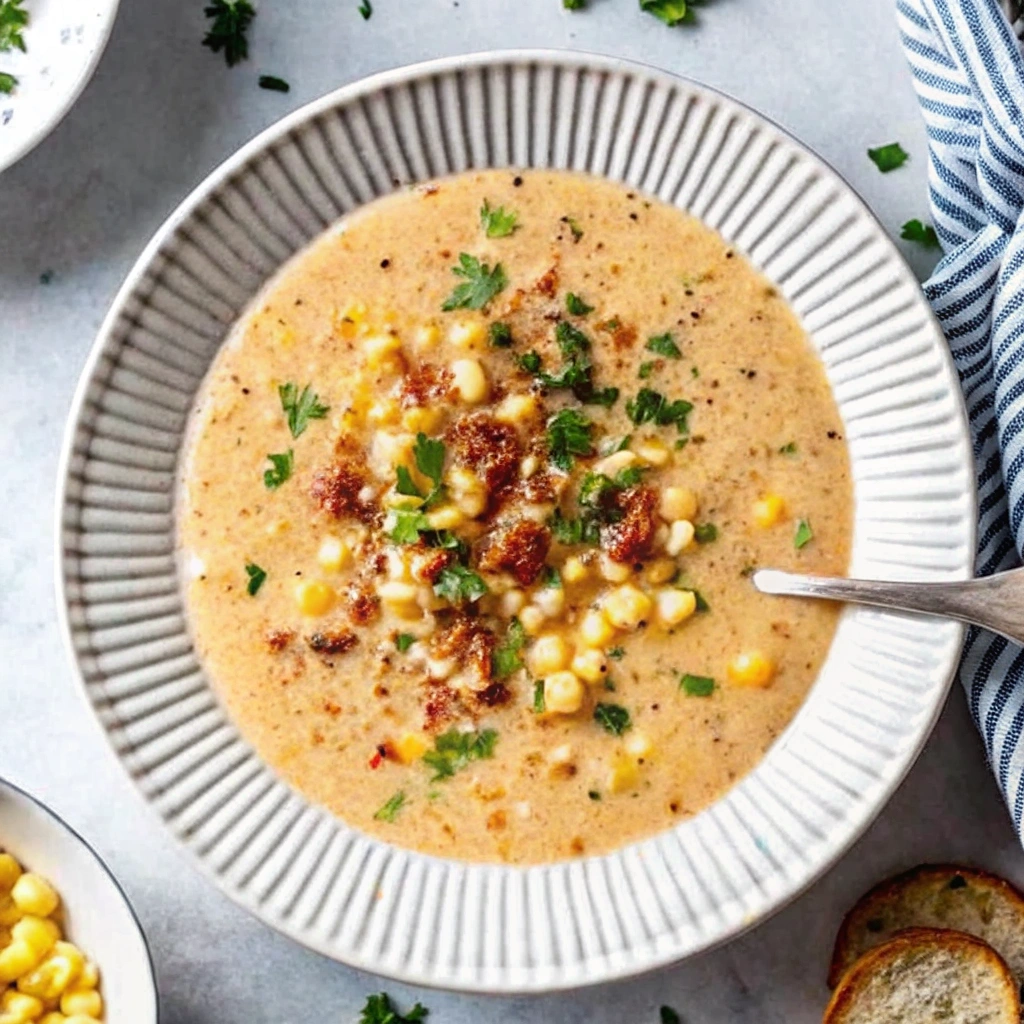 Creamy Coconut Milk Corn Chowder