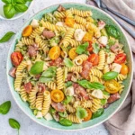 Caprese Pesto Pasta Salad