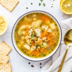 White Bean Lemon Chicken Soup