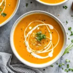 Butternut Squash Sweet Potato Soup