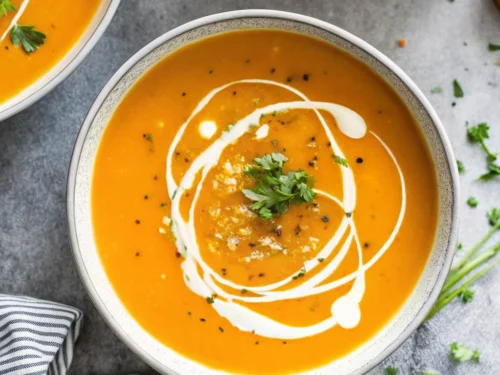 Butternut Squash Sweet Potato Soup