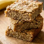 Banana Oatmeal Bars