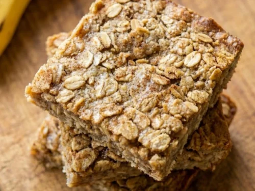 Banana Oatmeal Bars
