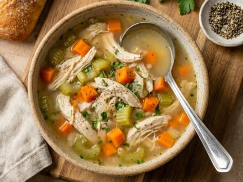 Cozy Slow Cooker Chicken Soup