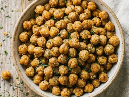 Crispy Roasted Chickpeas