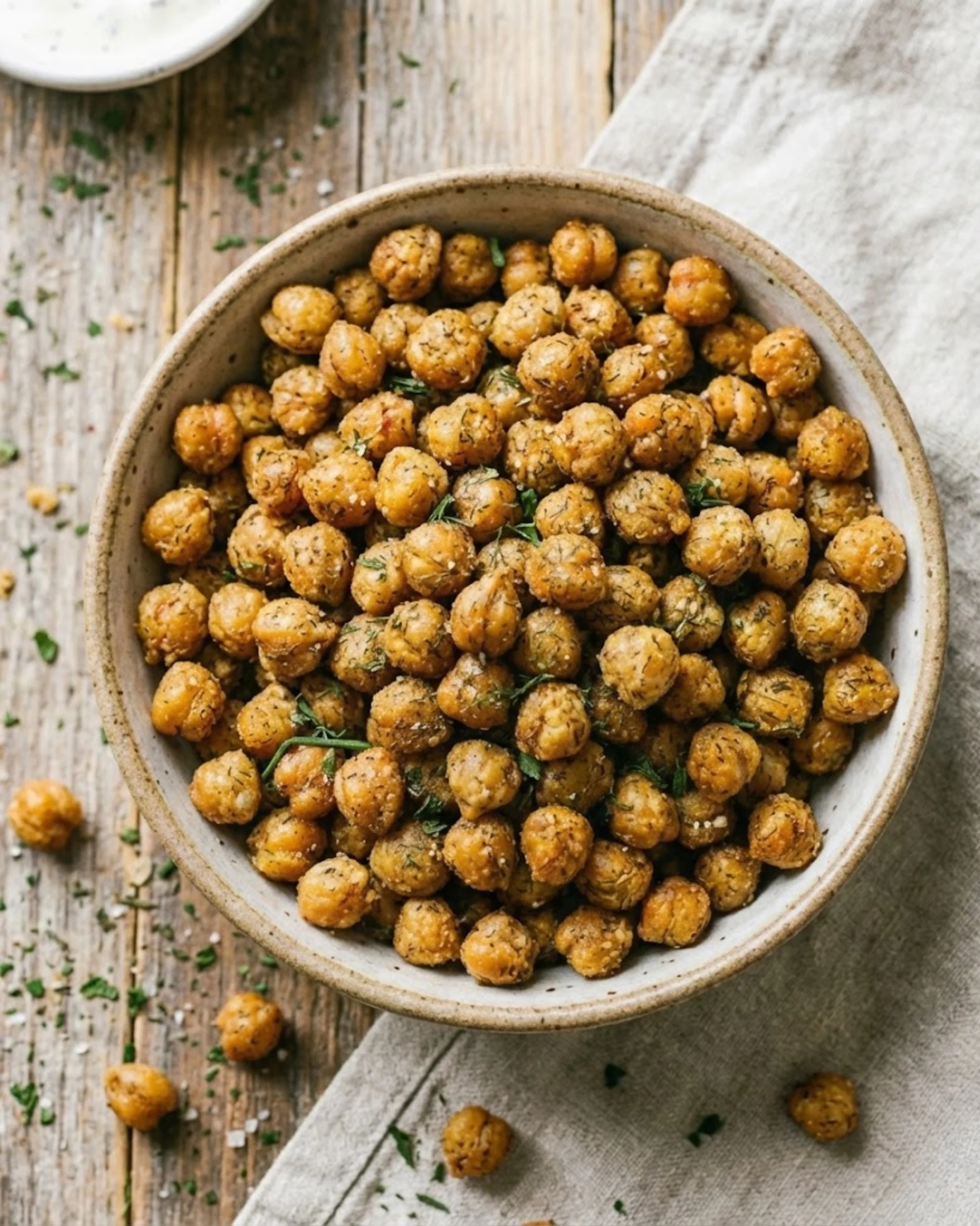 Crispy Roasted Chickpeas