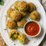 Baked Broccoli Cheese Balls