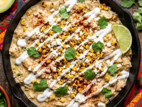 Street Corn Chicken Rice