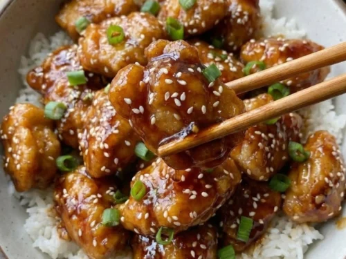 Healthy Sesame Chicken
