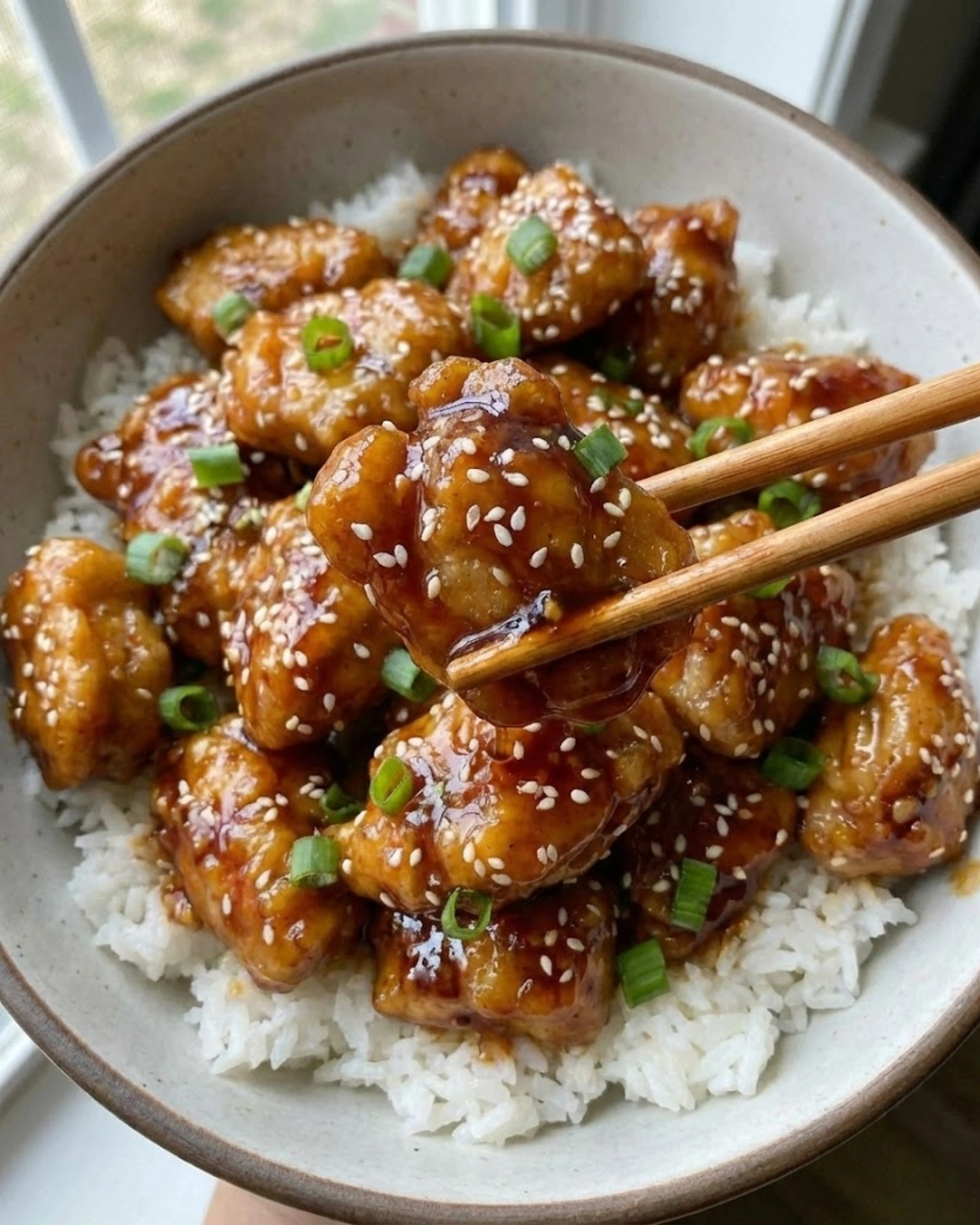 Healthy Sesame Chicken