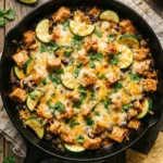Tex Mex Chicken and Zucchini Skillet