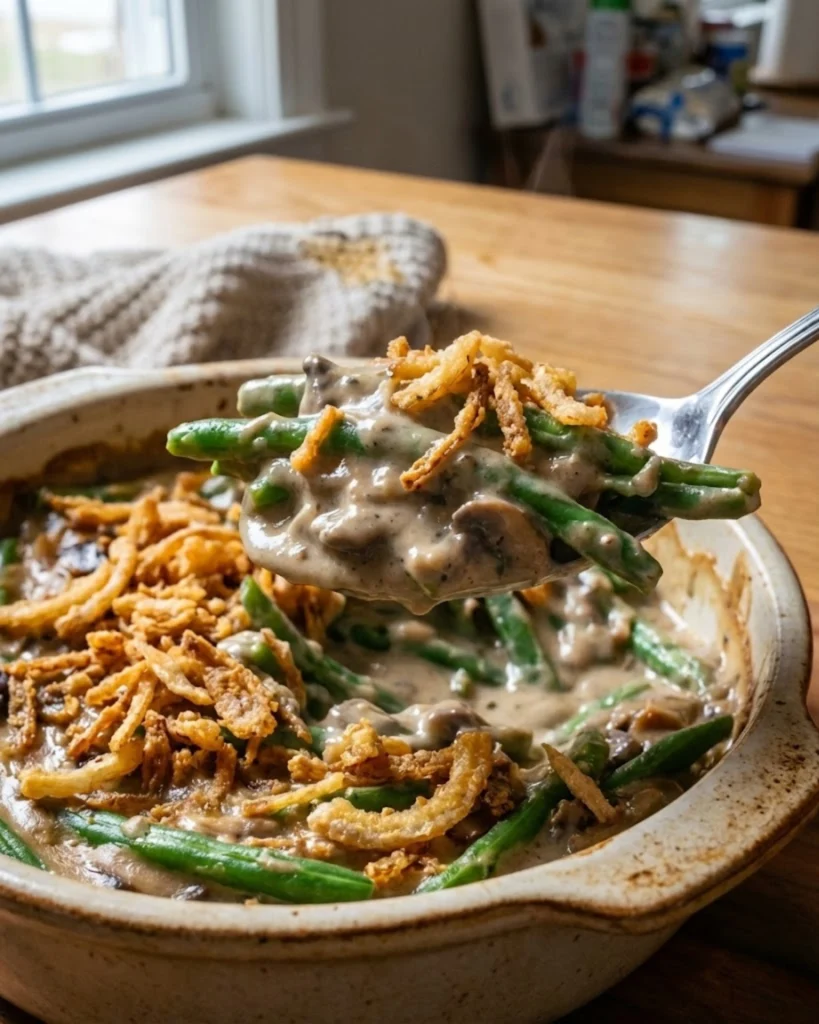 Vegan Green Bean Casserole